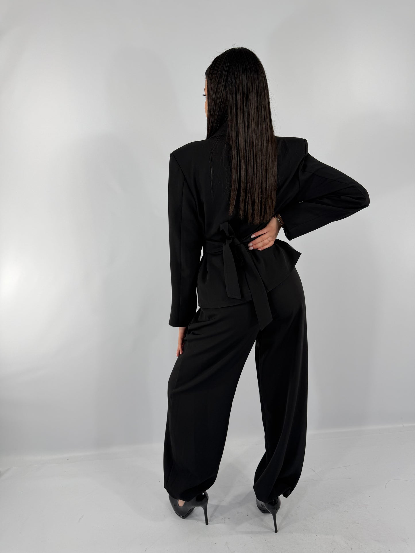 COMPLETO BLAZER-NERO