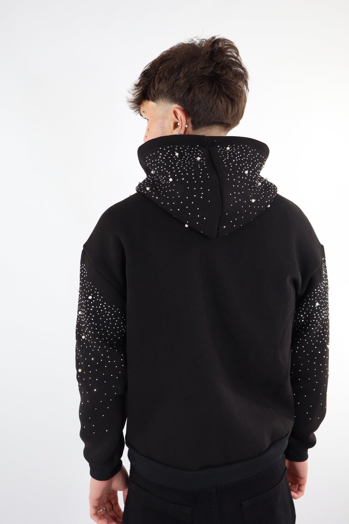 FELPA GLITTER ZIP