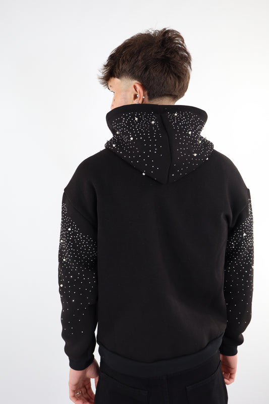 FELPA GLITTER ZIP