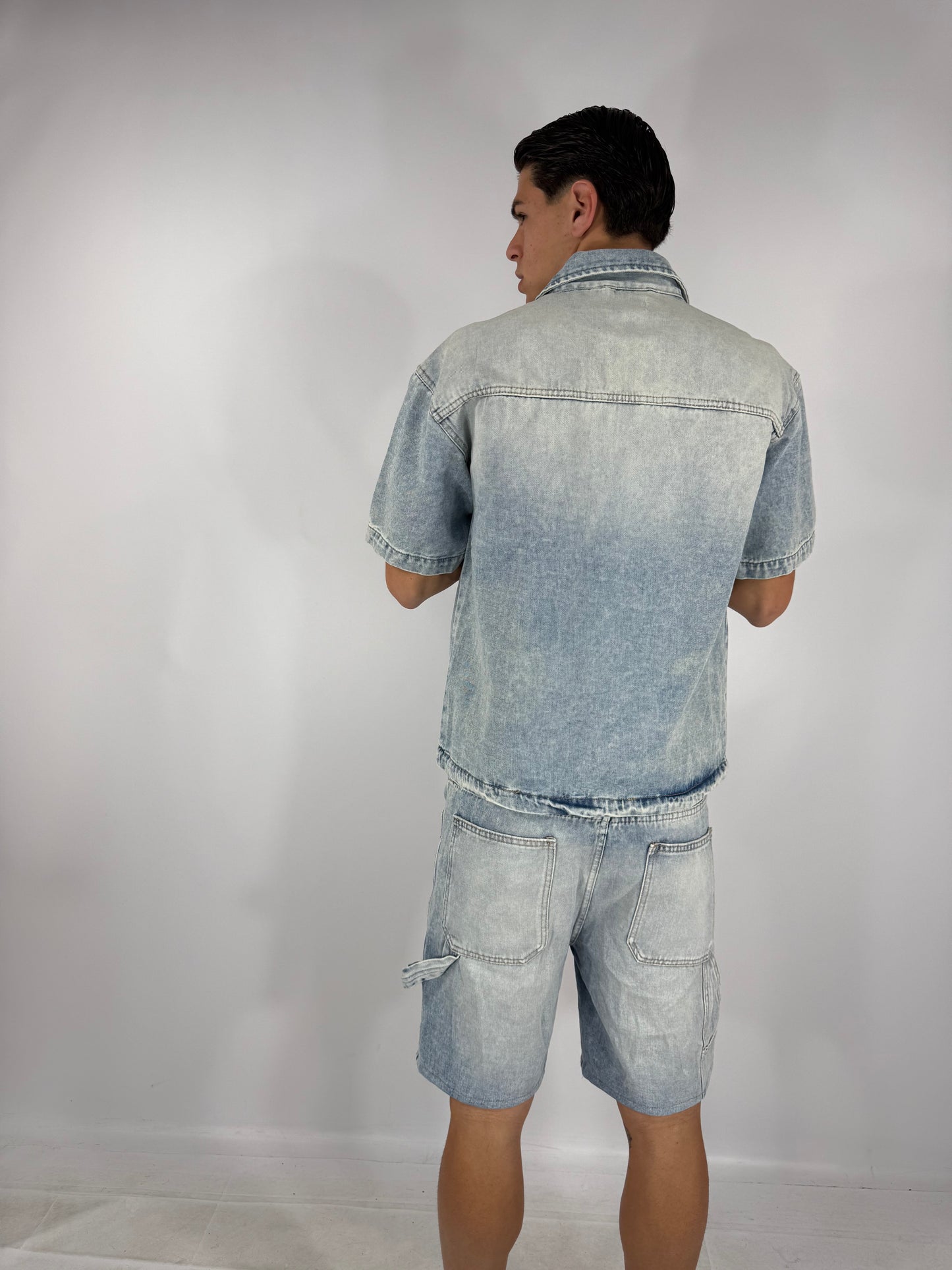 COORDINATO JEANS CHIARO