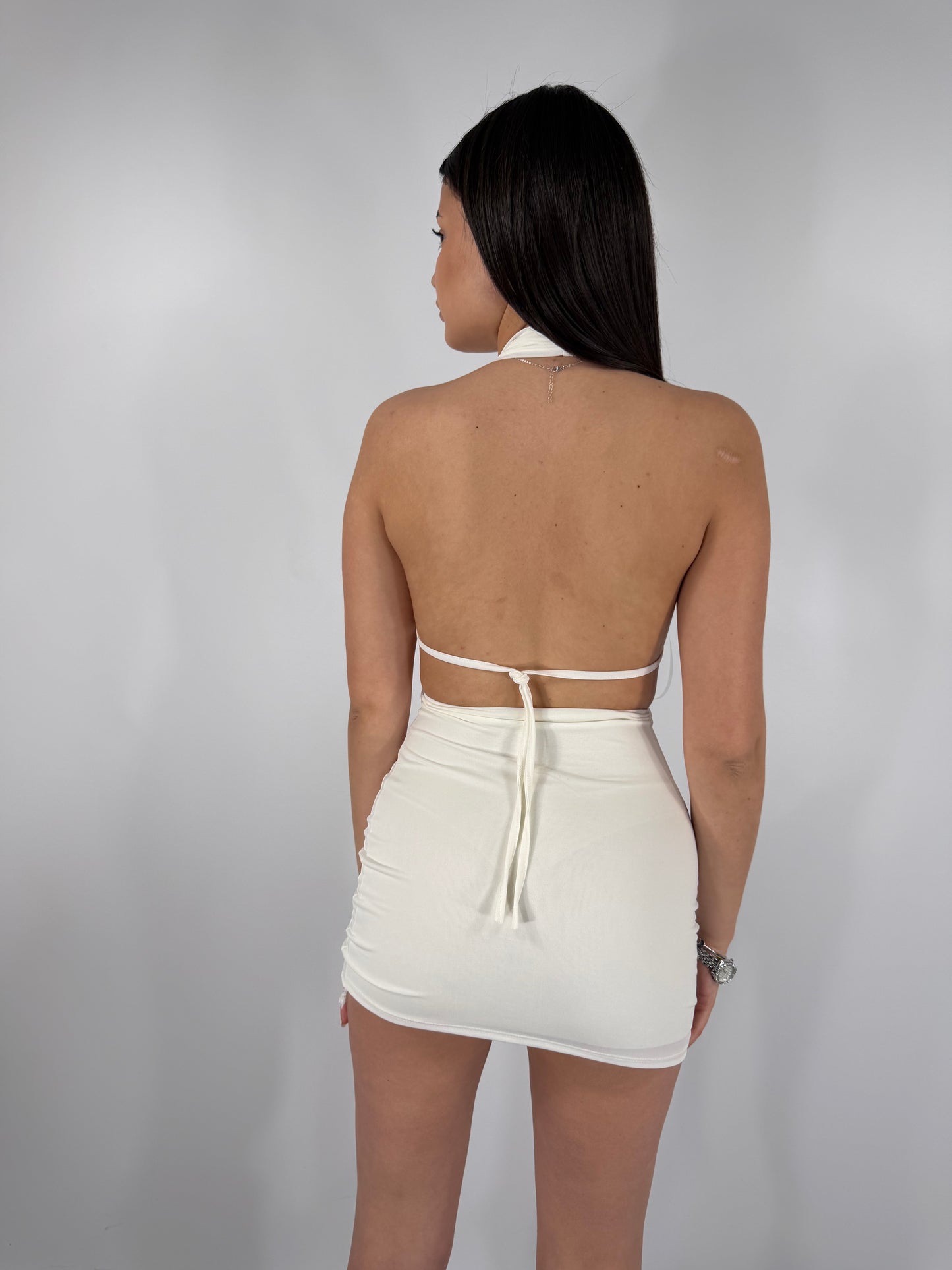 MINI DRESS GIOIELLO BIANCO