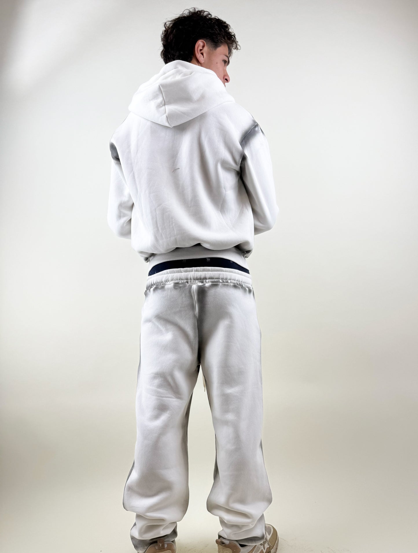 COORDINATO TUTA SFUMATO - BIANCO