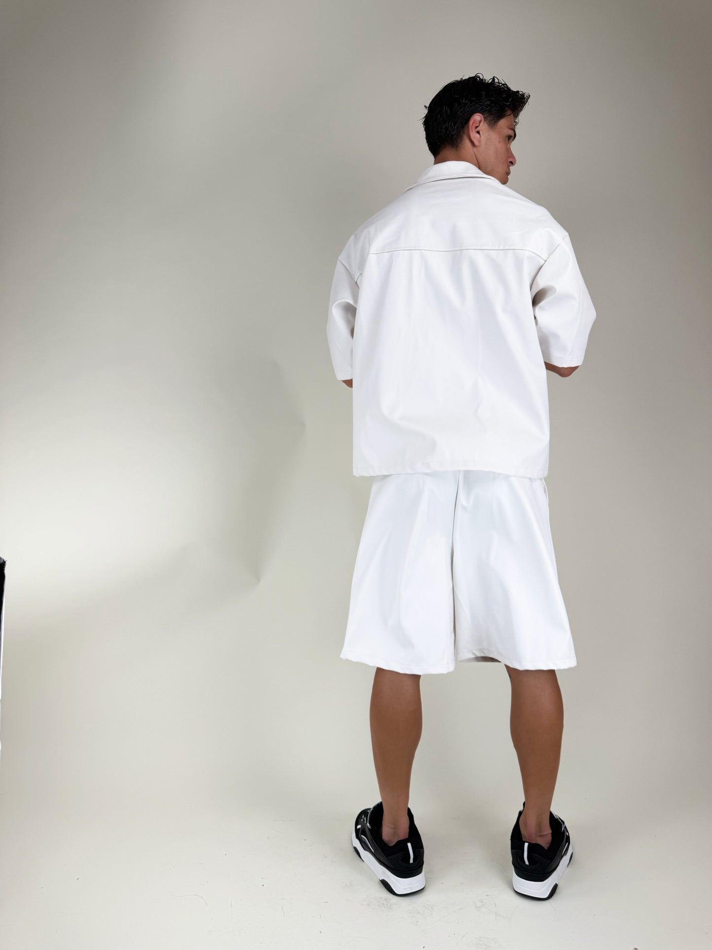 COORDINATO ECOPELLE-BIANCO