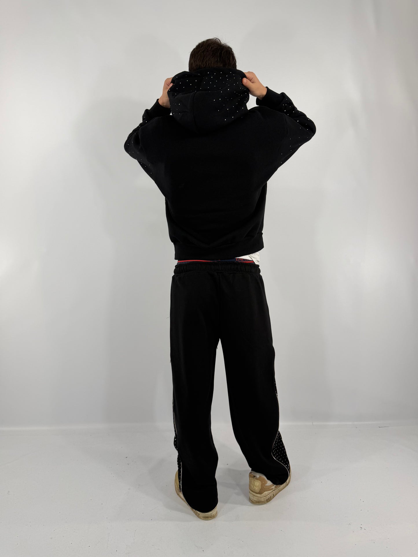 COORDINATO TUTA BRILLANTINI GARZATO