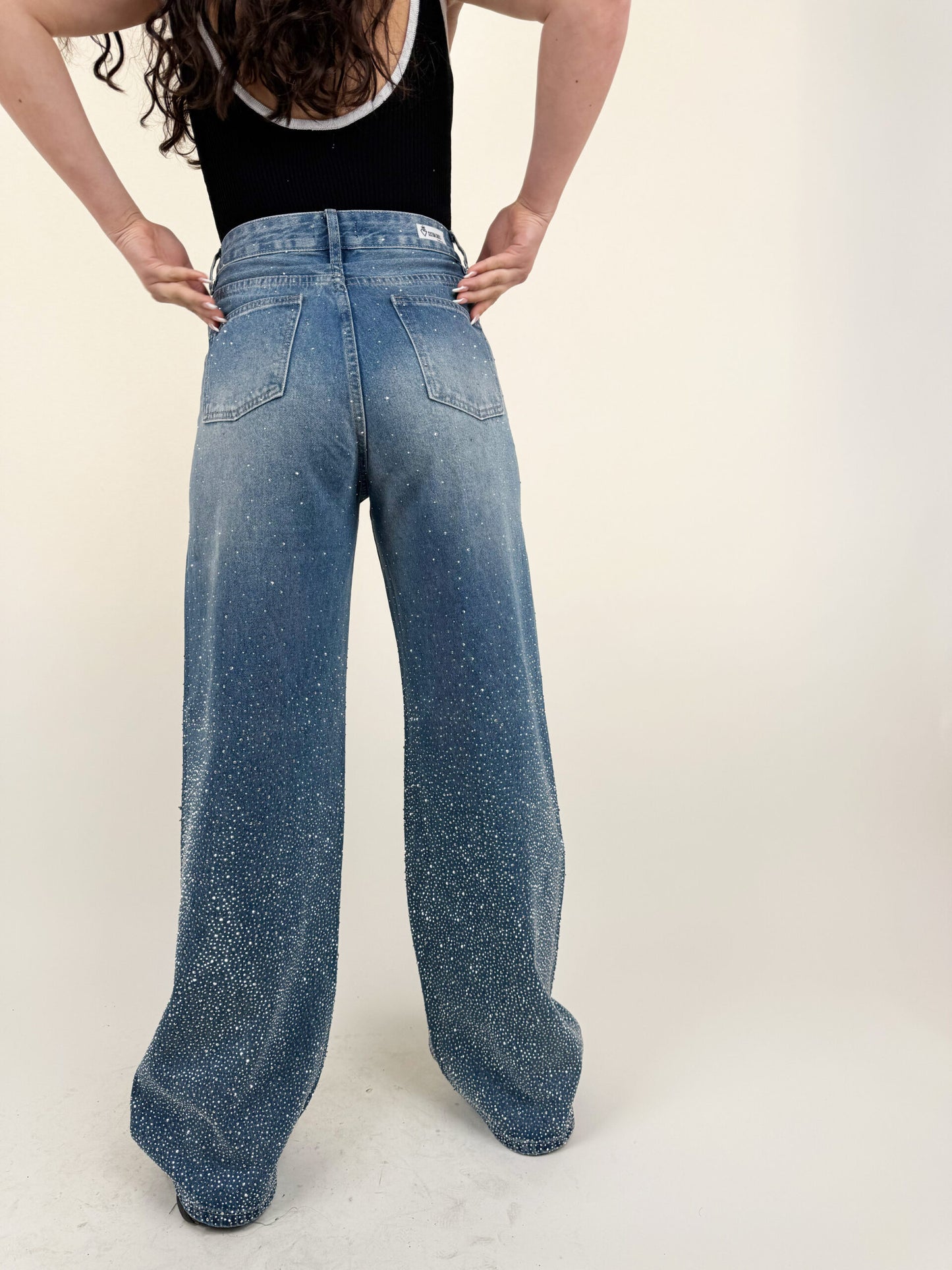 JEANS GLITTER