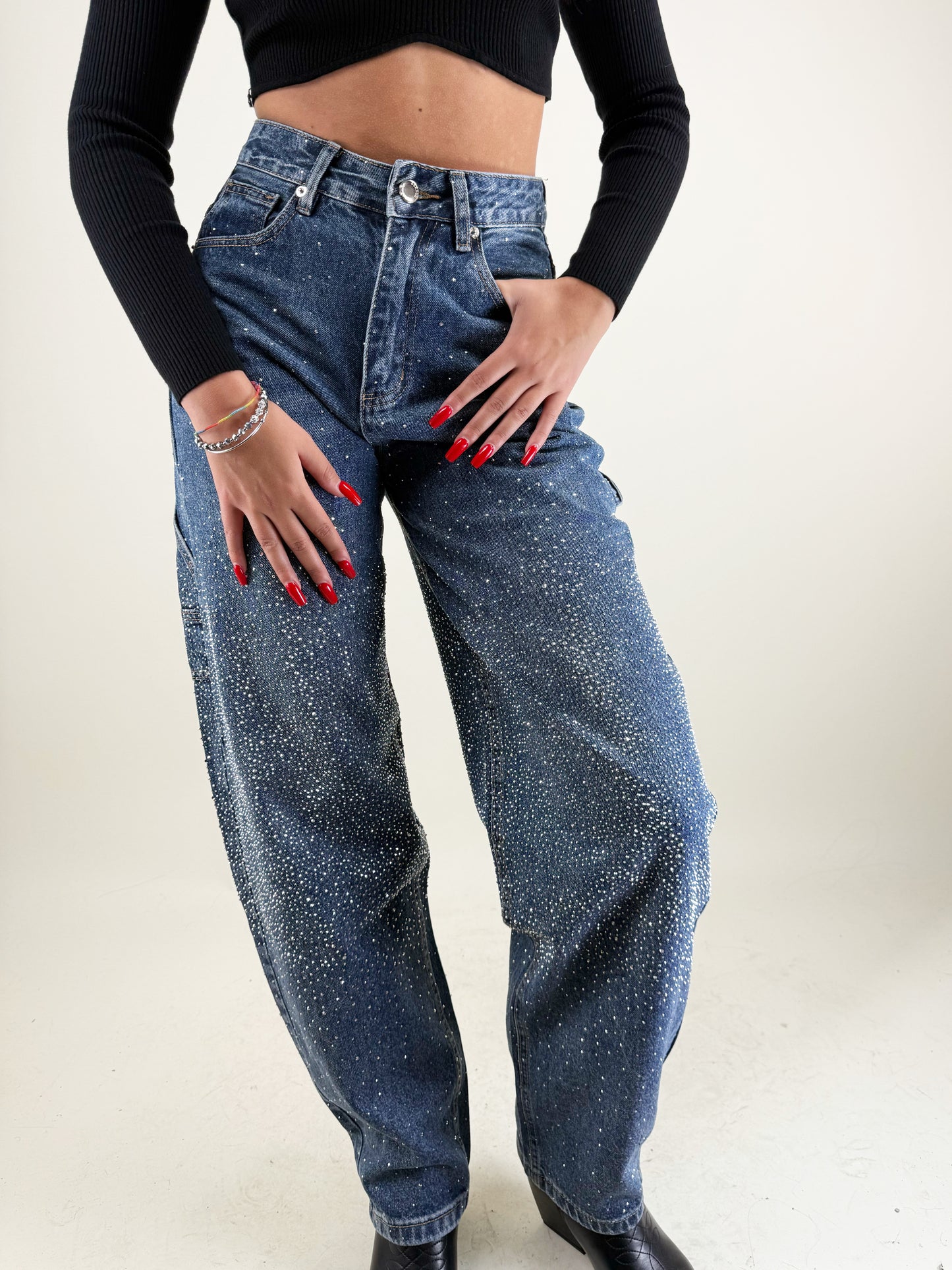 JEANS RAIN CARPENTER -BLU
