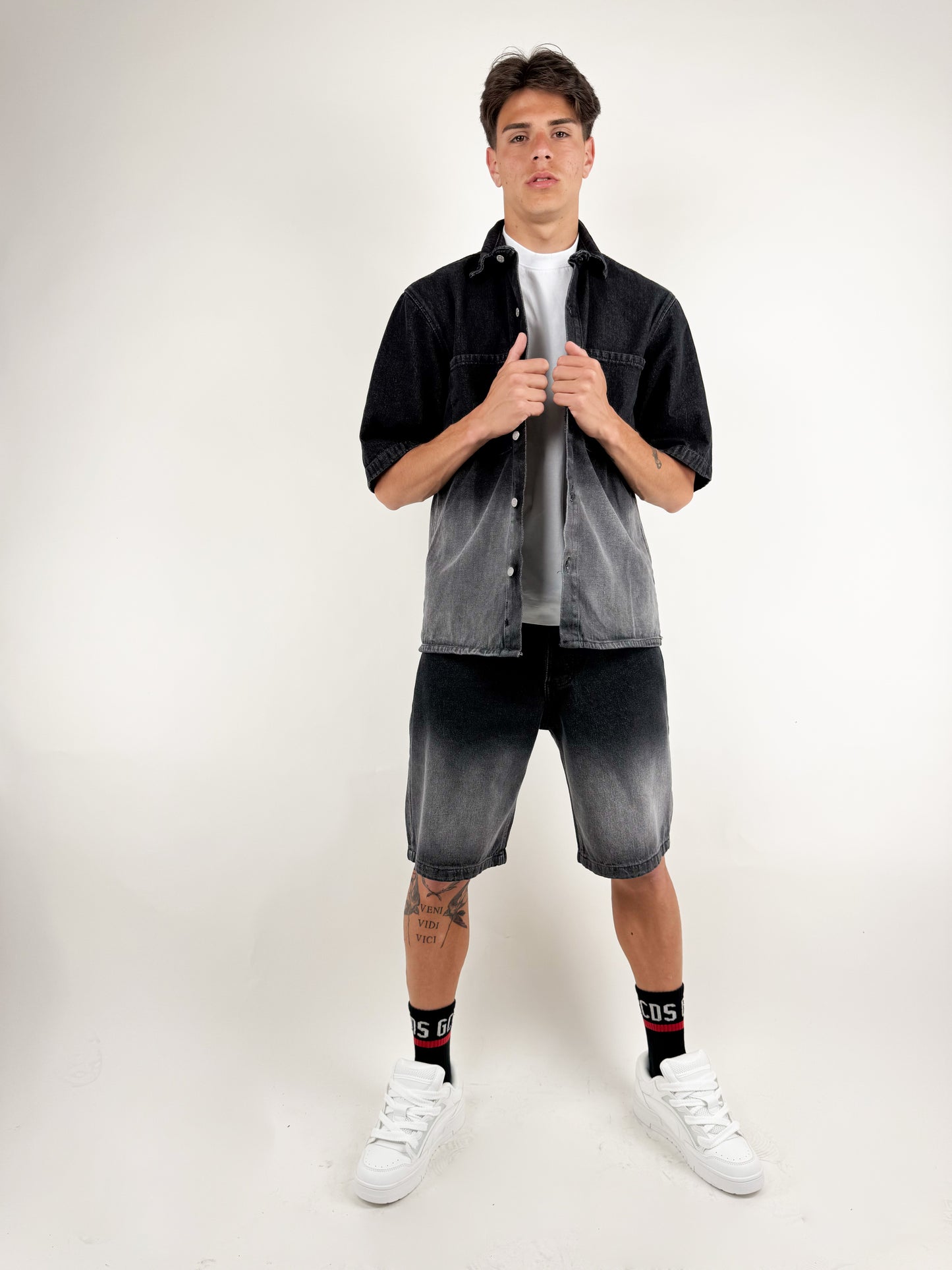 COORDINATO DENIM URBAN BLACK