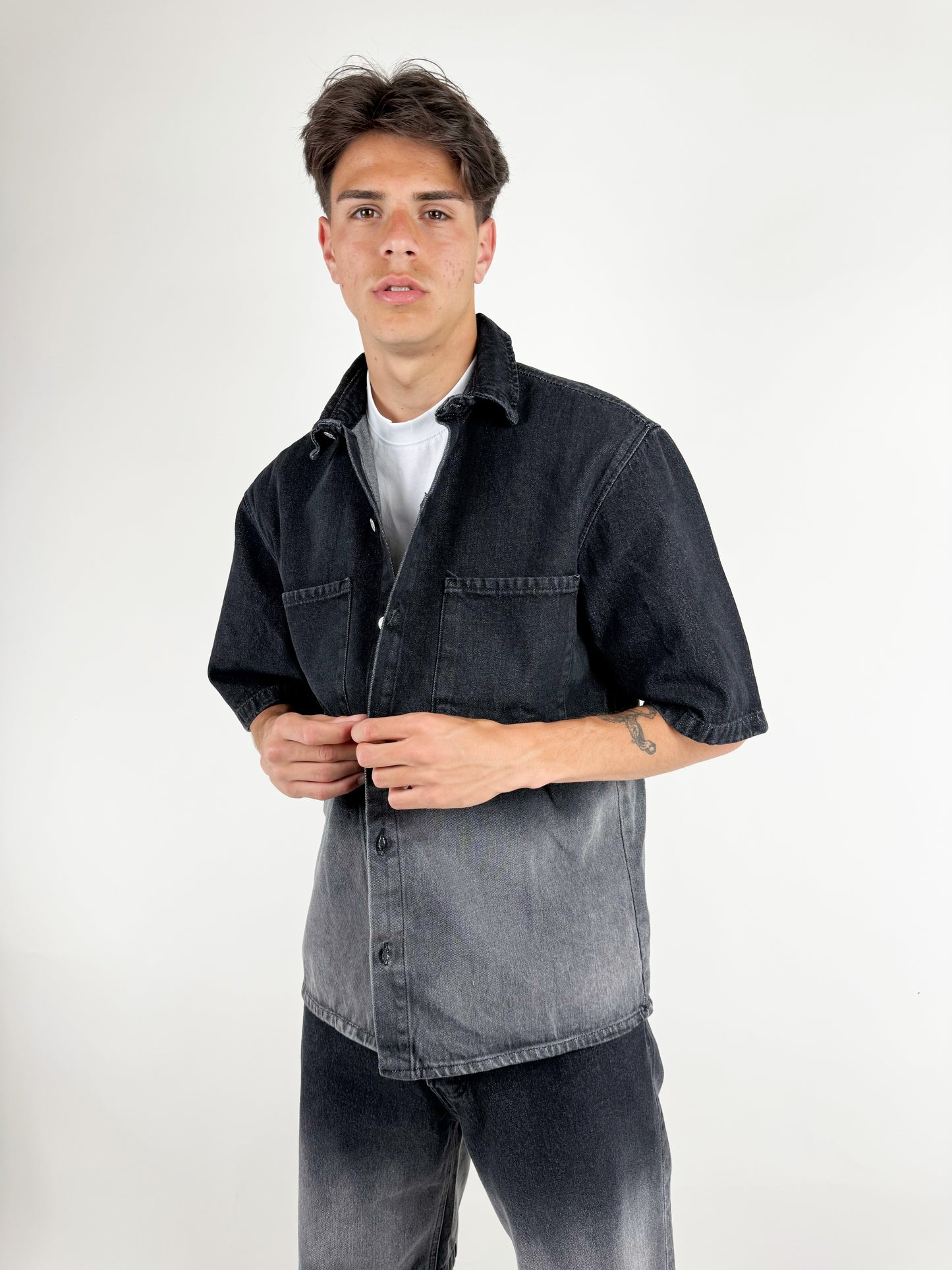 COORDINATO DENIM URBAN BLACK