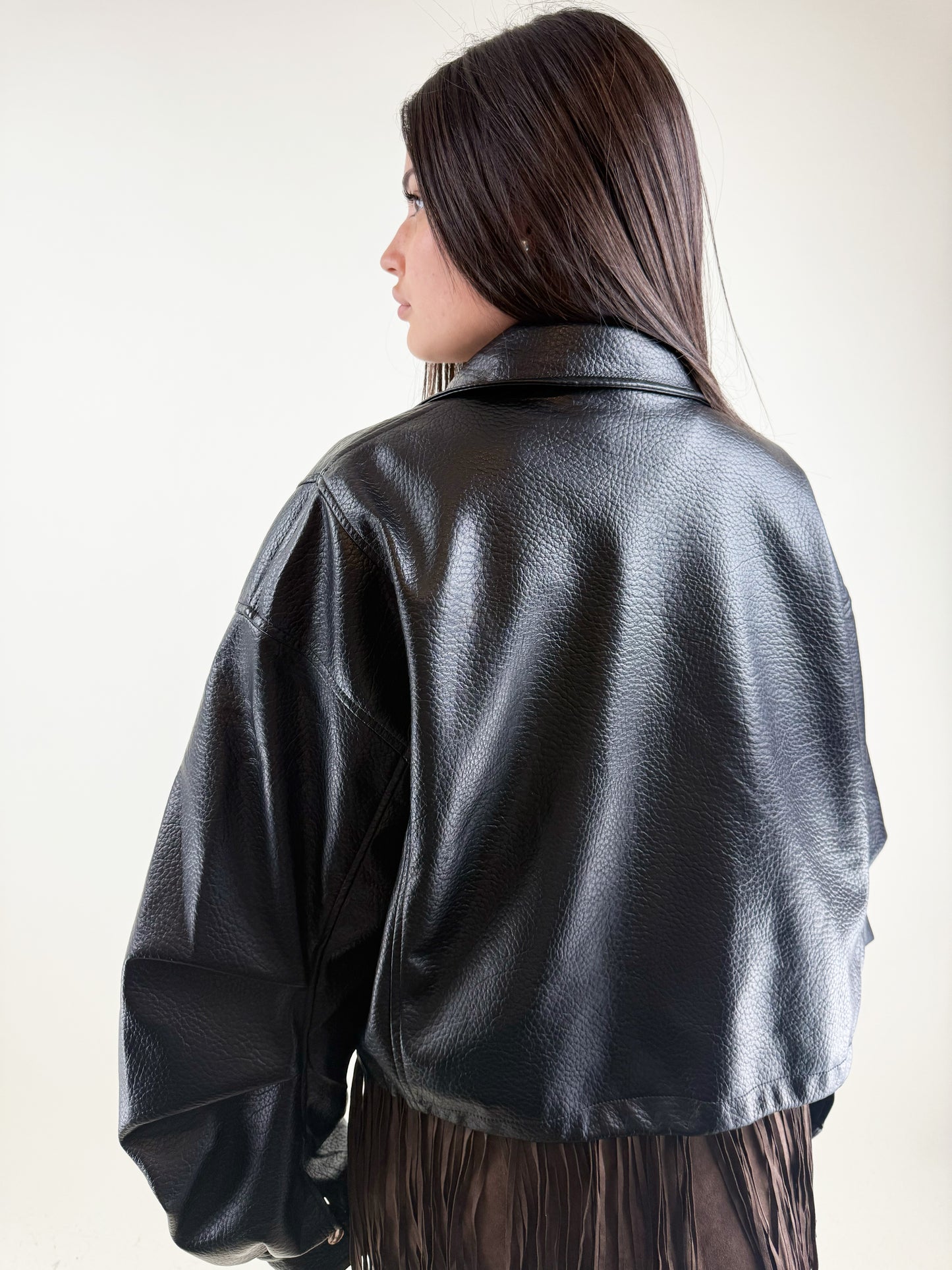 GIACCA ECOPELLE OVERSIZE