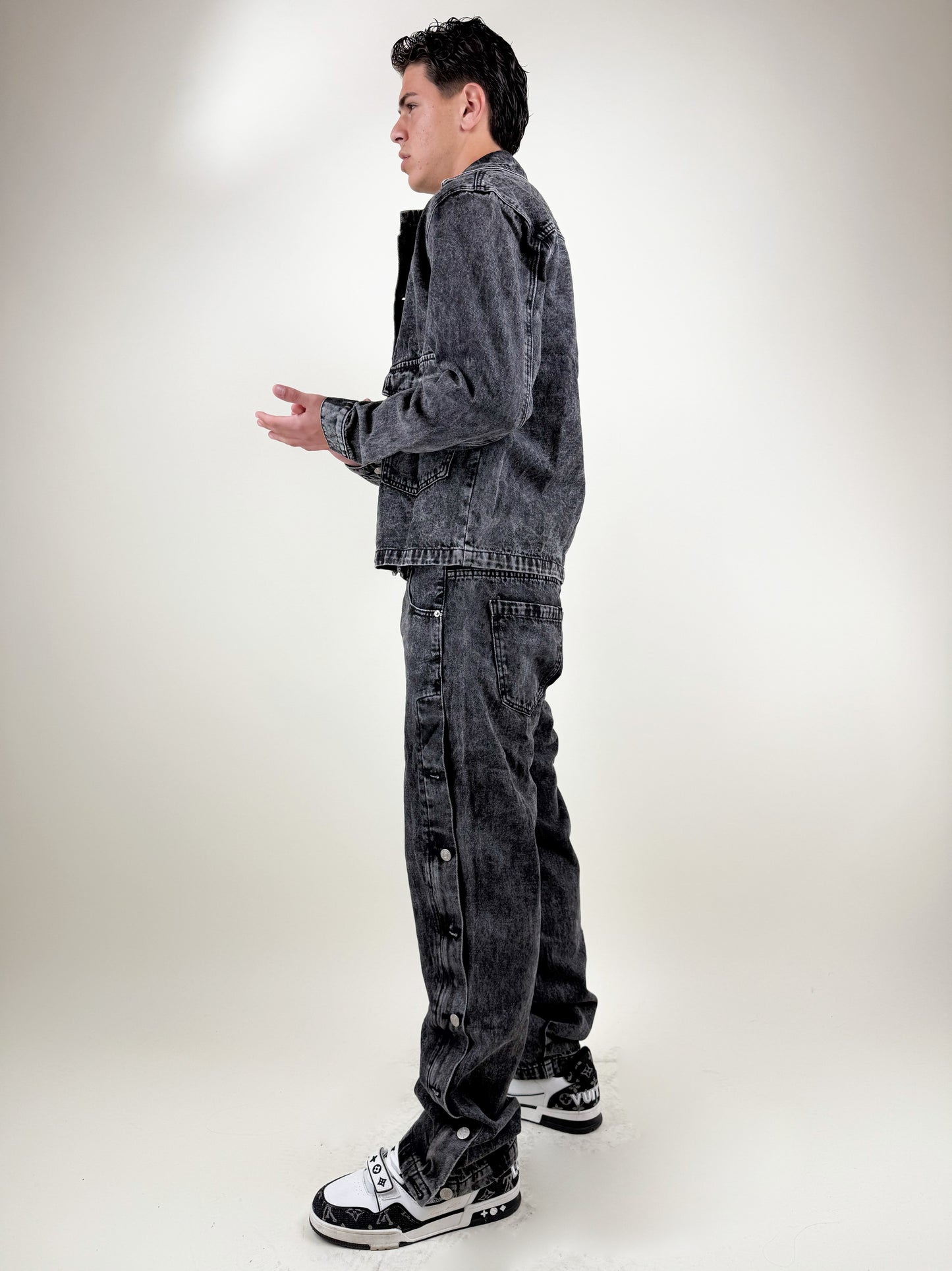 COORDINATO ACID DENIM