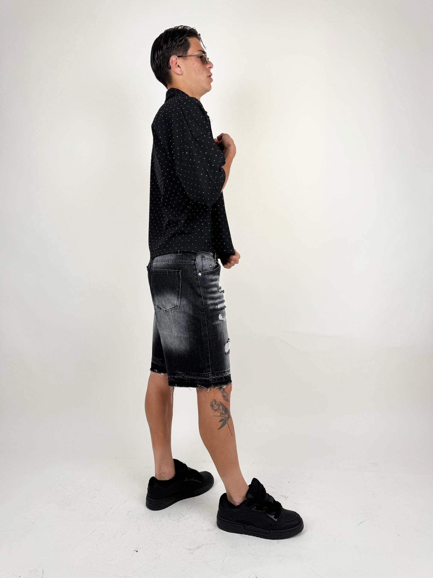 GIACCHETTA ZIP STRASS