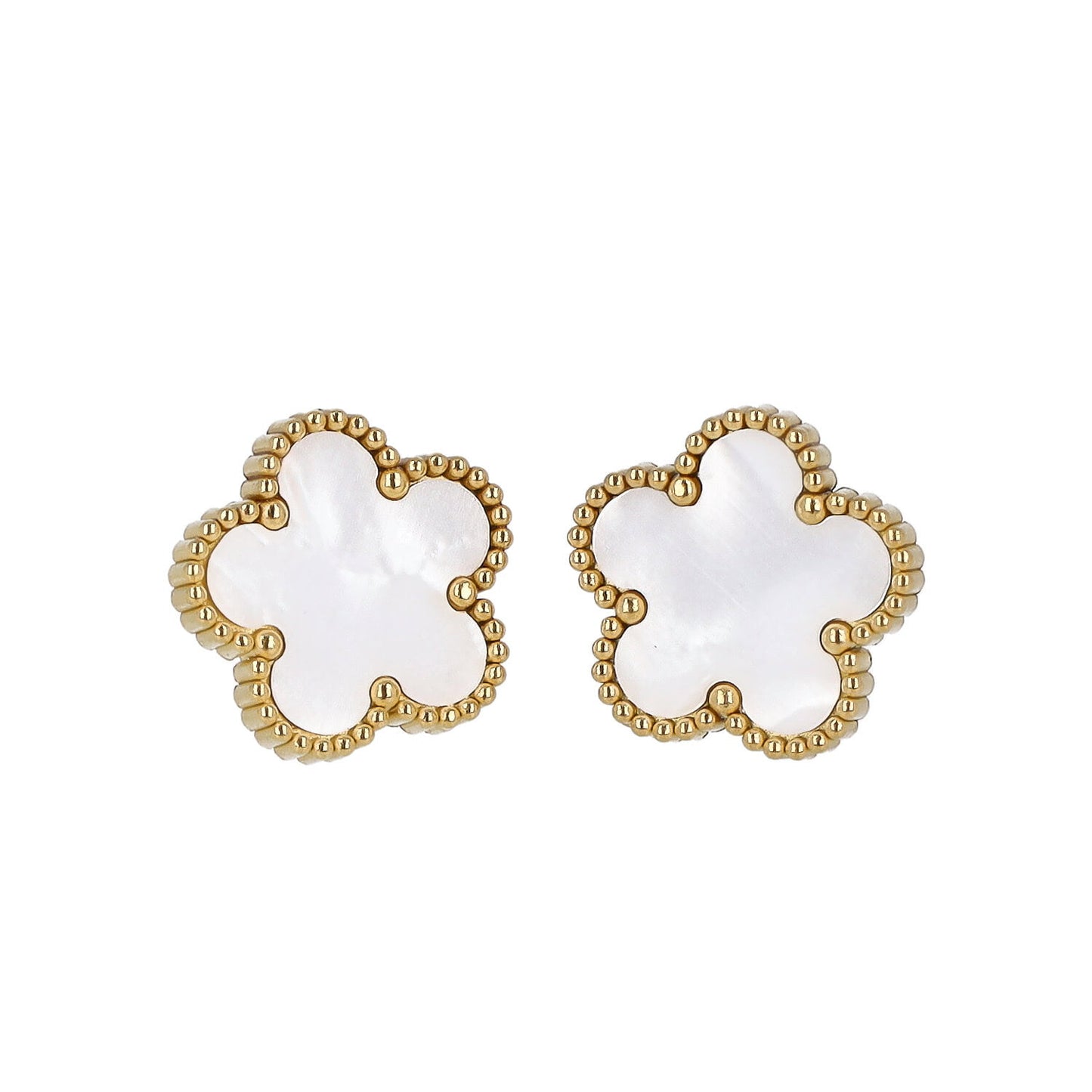 ORECCHINI GOLD FIORI COLORATI - PERLATO