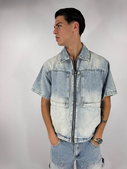 COORDINATO JEANS CHIARO