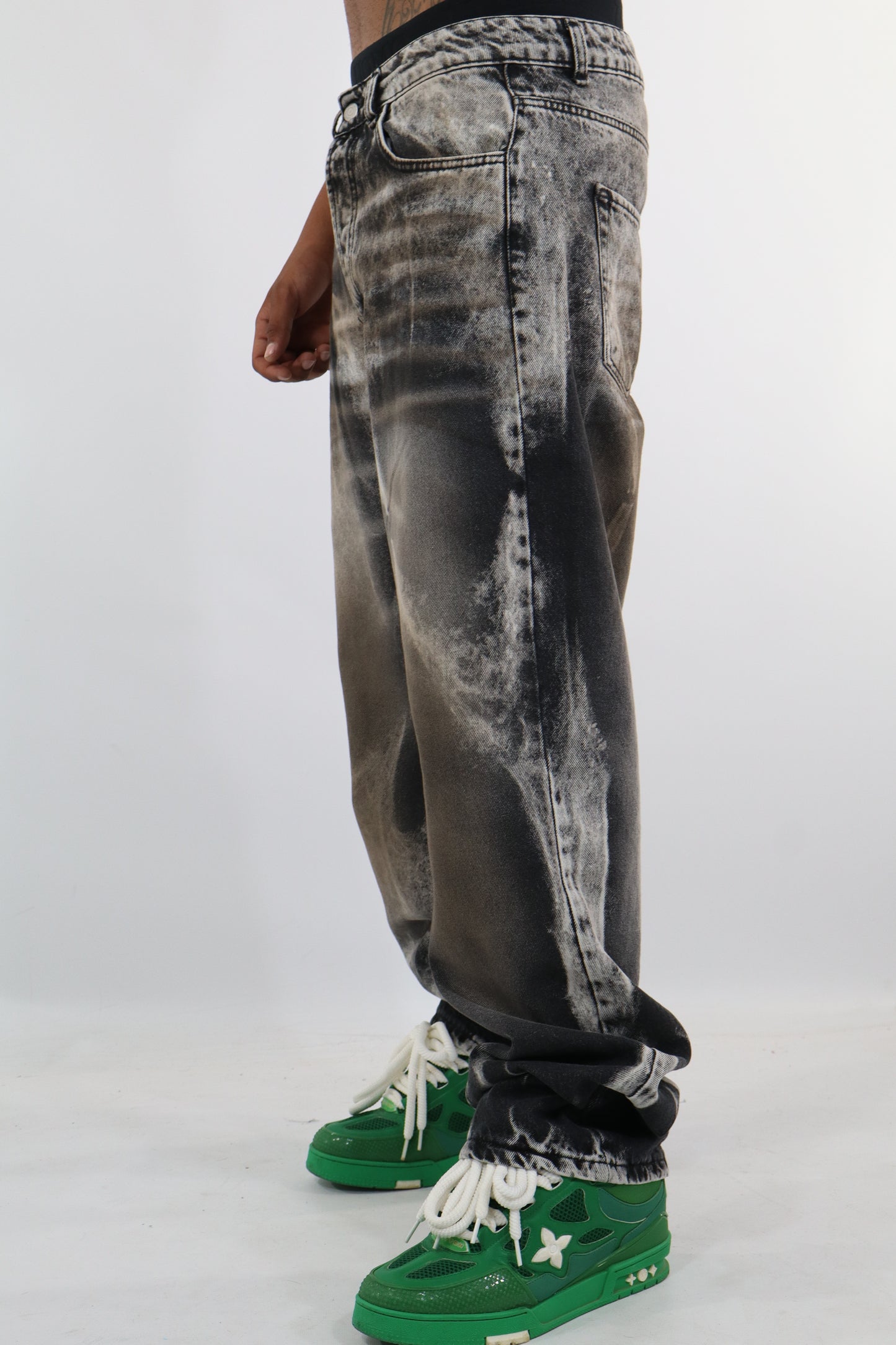 JEANS BAGGY SFUMATI