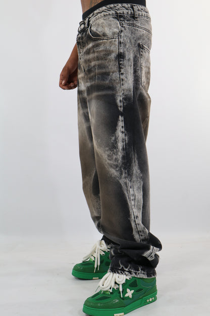 JEANS BAGGY SFUMATI