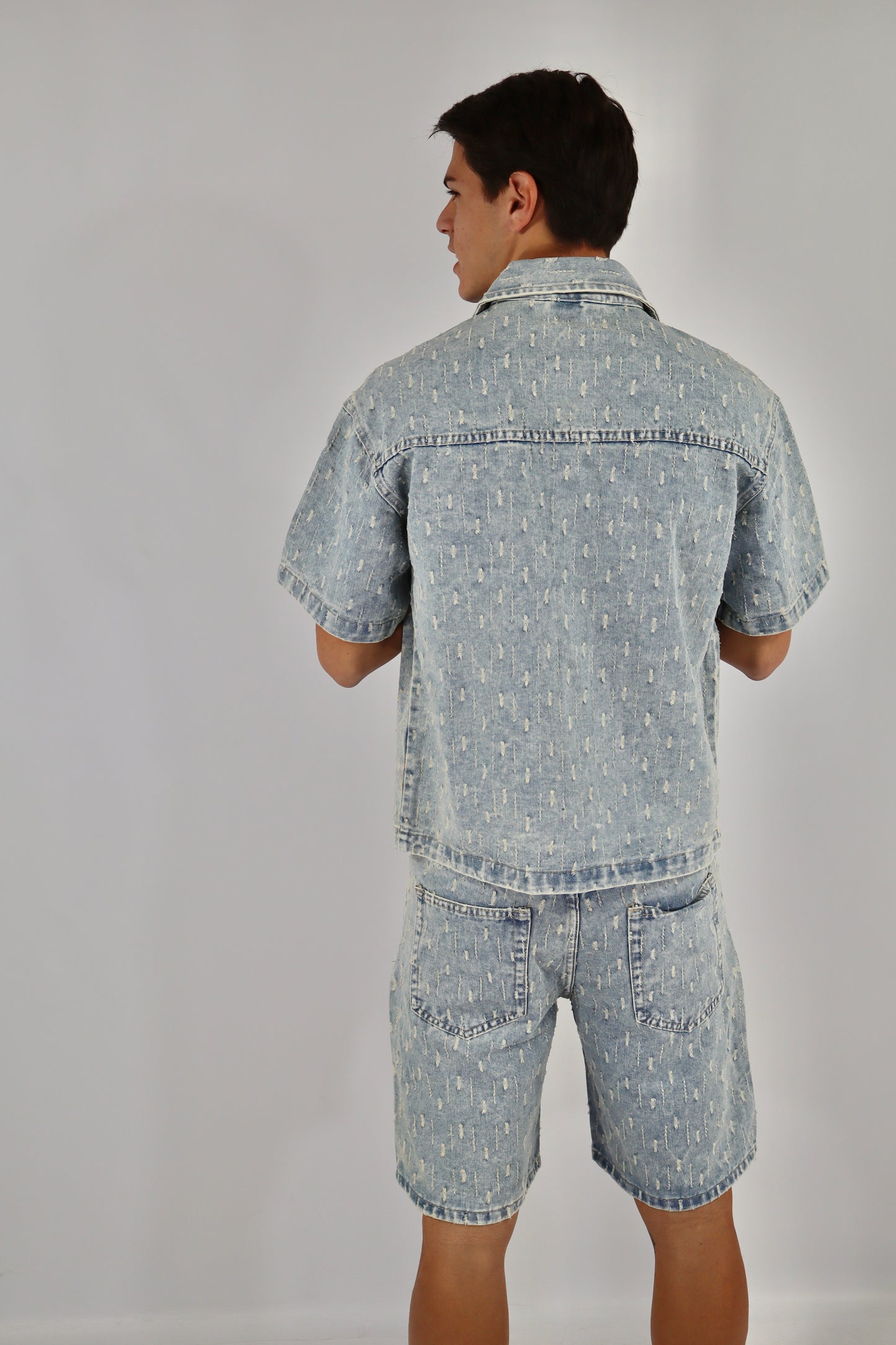 COORDINATO JEANS CHIARO