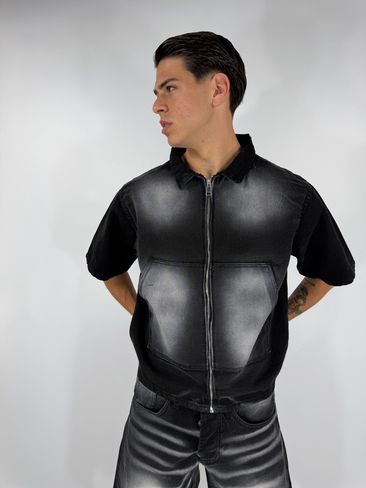 COORDINATO JEANS SFUMATO
