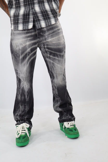 JEANS FLARE GRIGI