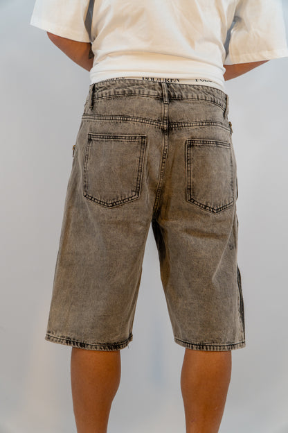 BERMUDA JEANS FLARE ZIP