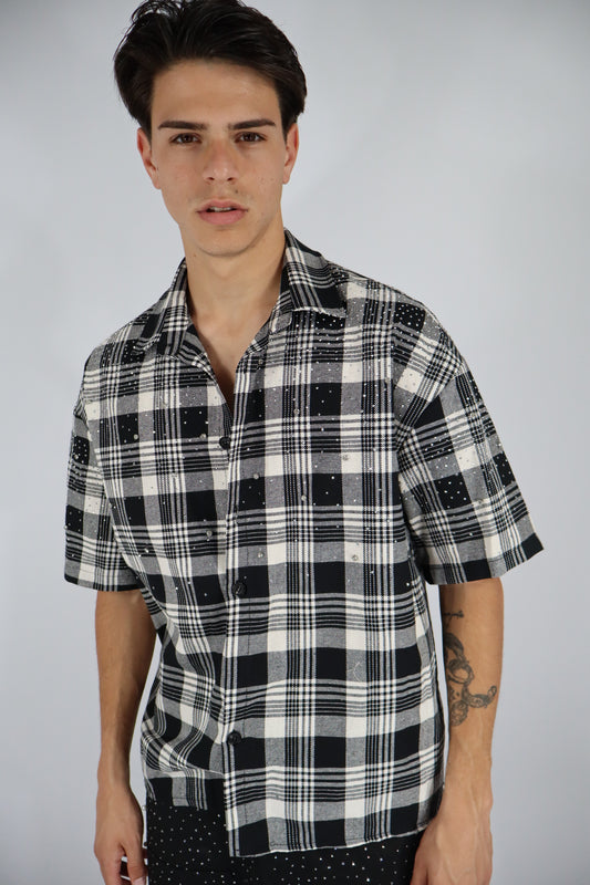 CAMICIA STRASS