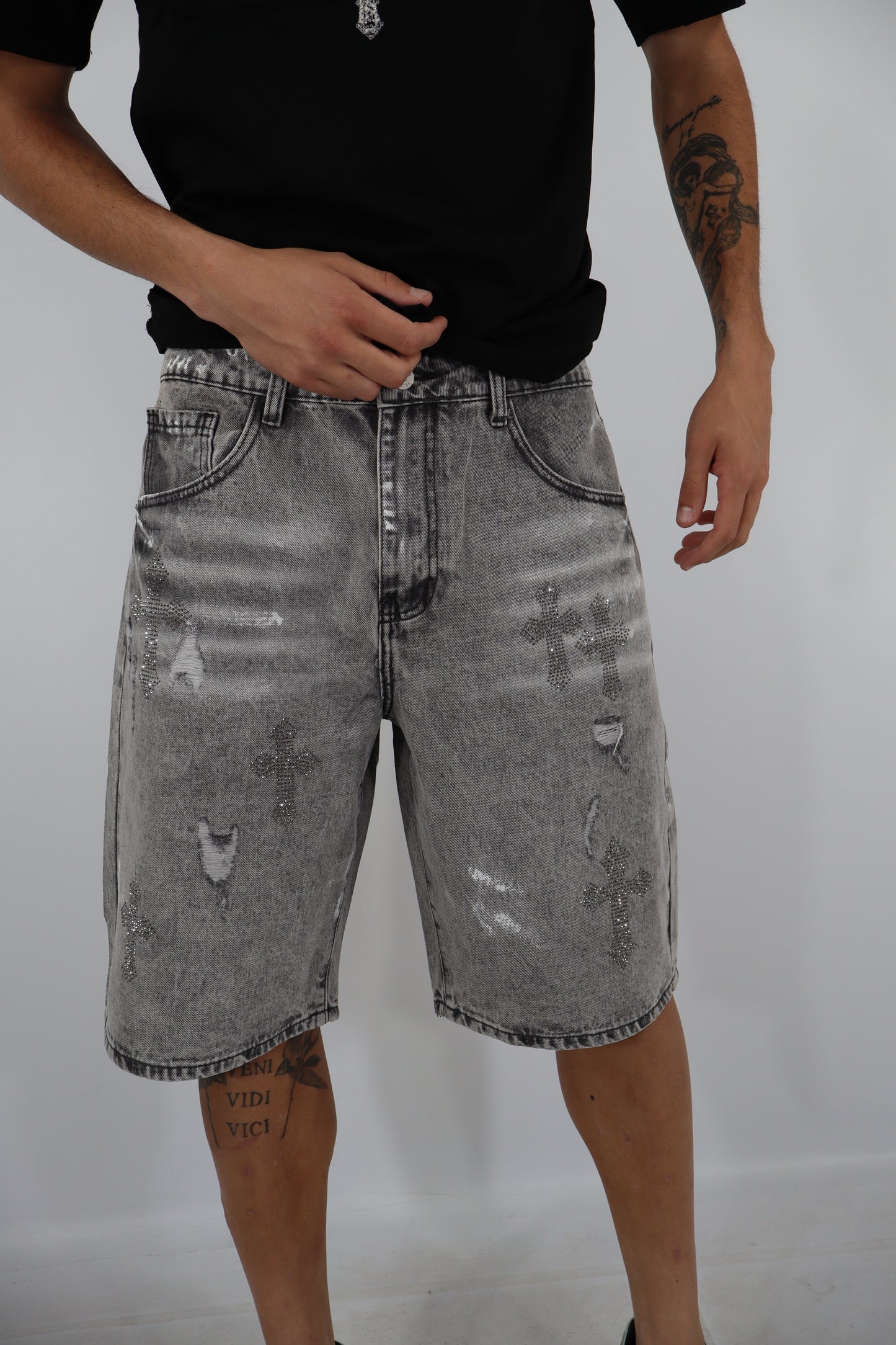 BERMUDA DENIM CROCI