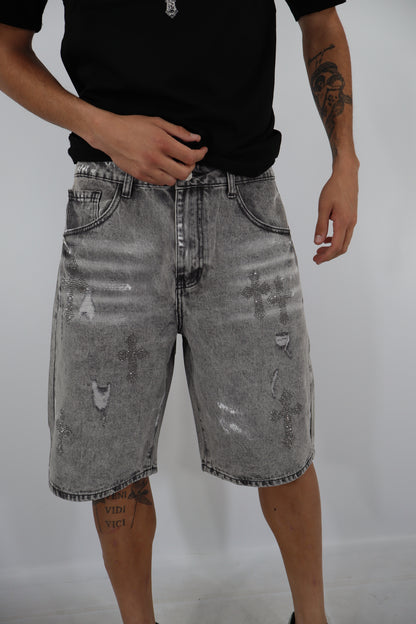 BERMUDA DENIM CROCI