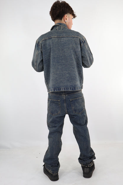COORDINATO JEANS ZIP