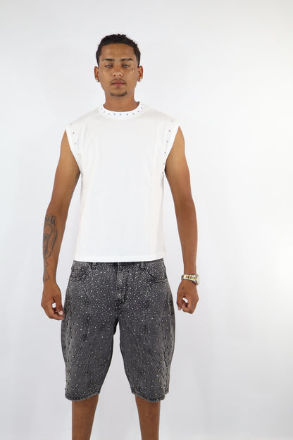 BERMUDA JEANS BRILLANTINI