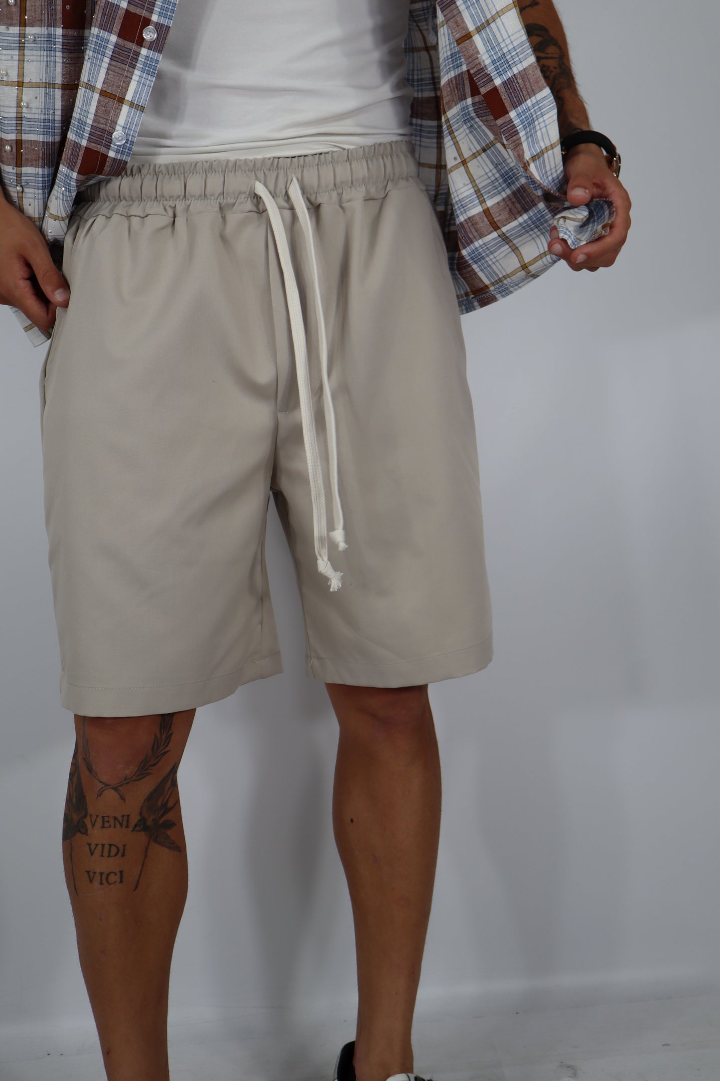 BERMUDA LEGGERI-BEIGE