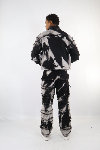 COORDINATO JEANS SFRANGIATO
