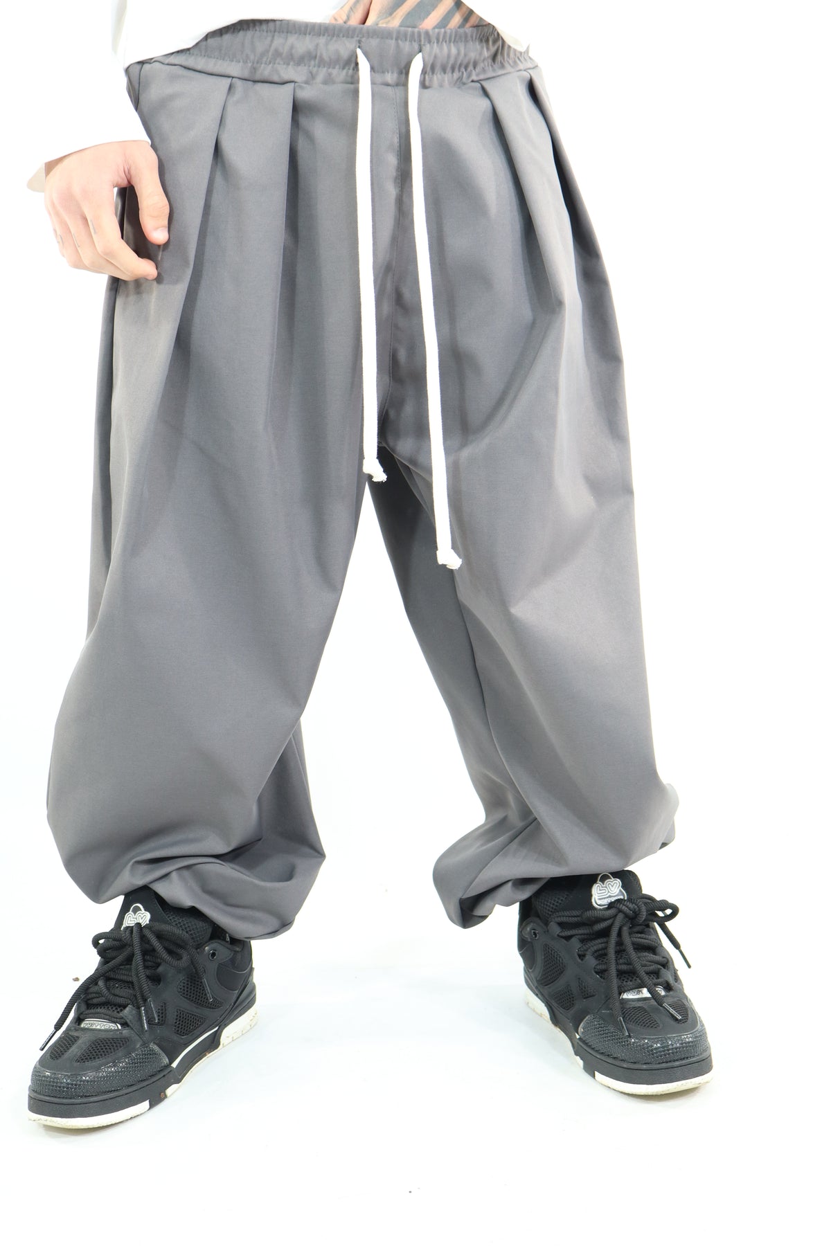 PANTA BAGGY GRIGI