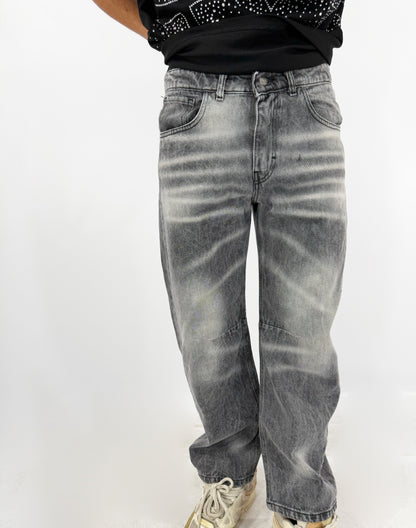JEANS BAGGY GRIGIO CHIARO (coll. primavera)