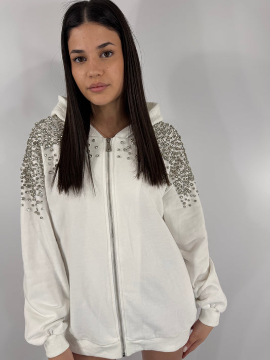 FELPA OVER BRILLANTINI