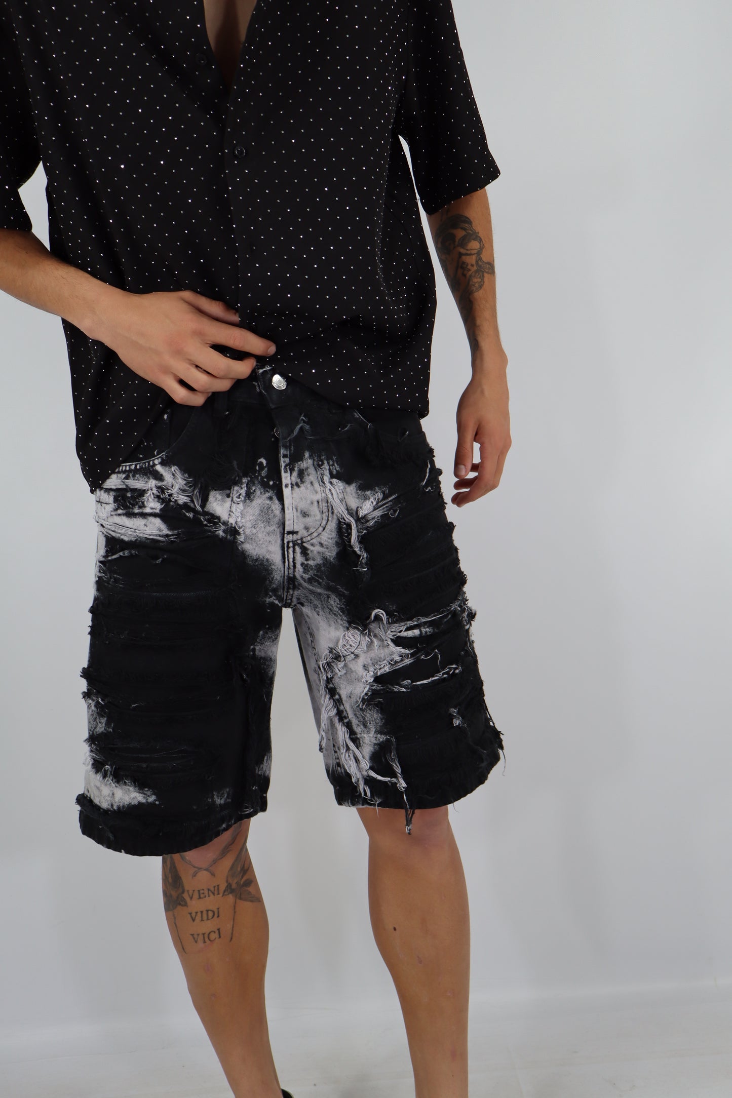 BERMUDA JEANS STRAPPI
