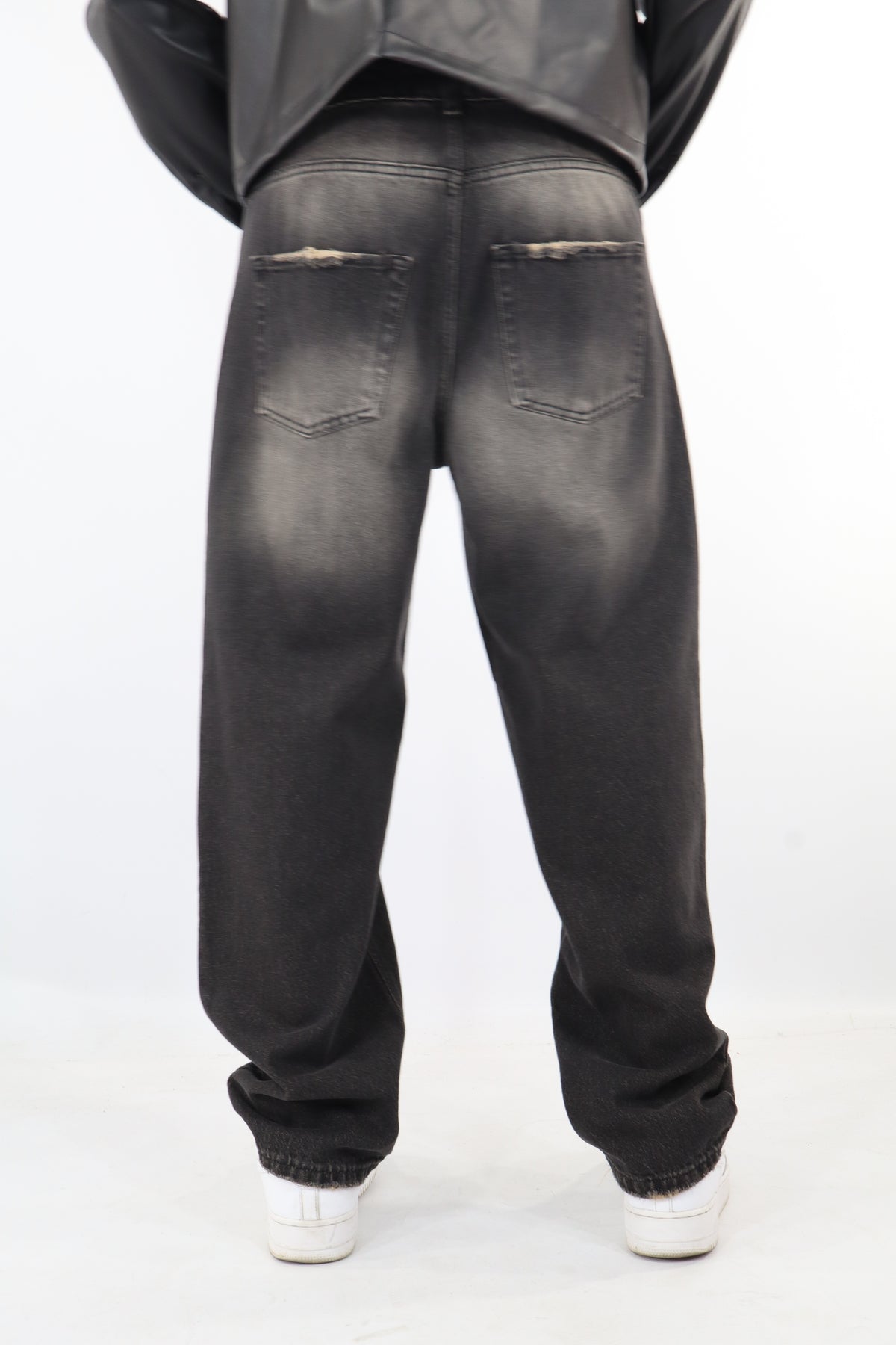 JEANS BAGGY STAMPA