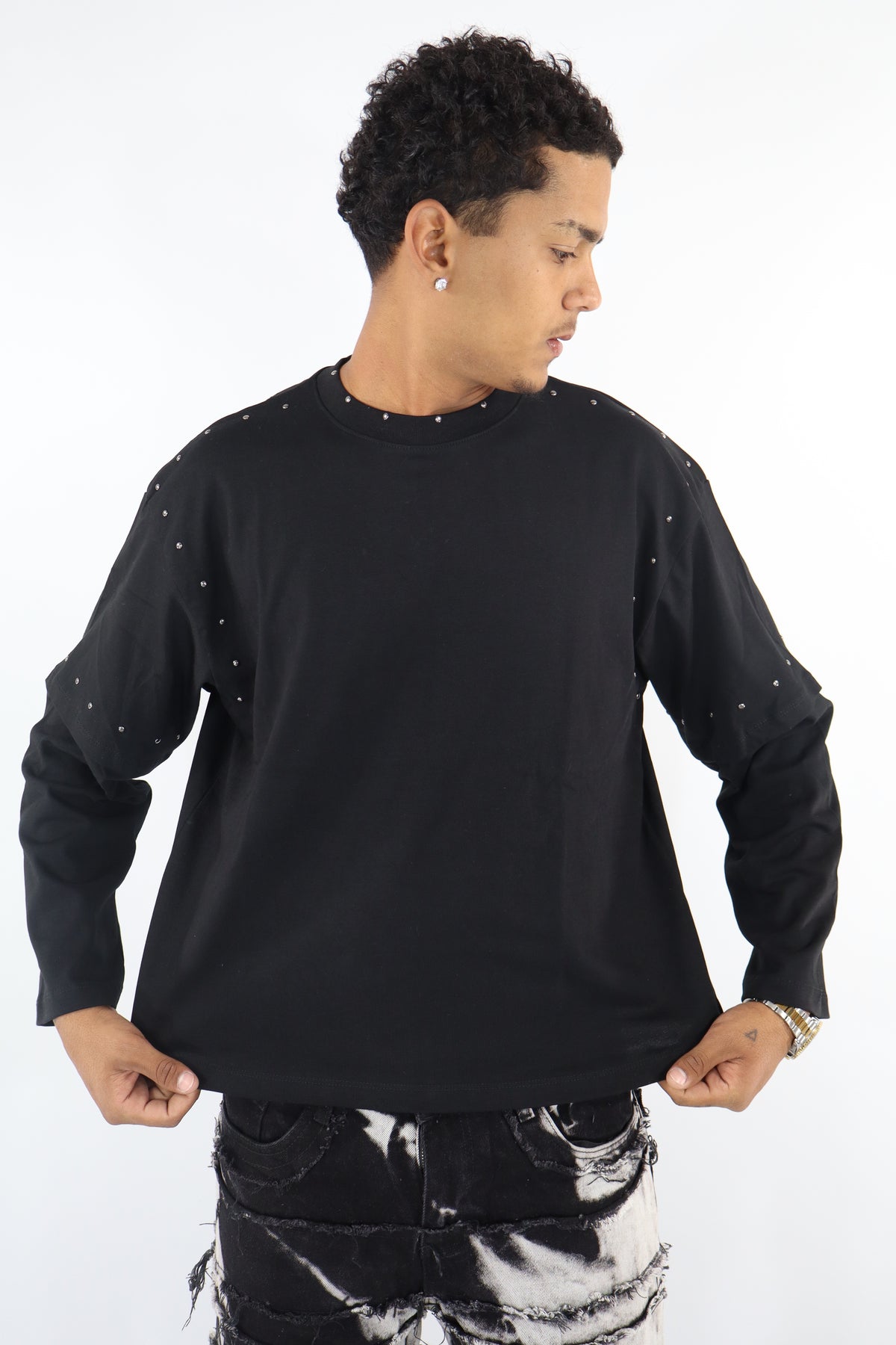 MAGLIA LONG SLEEVE BORCHIE