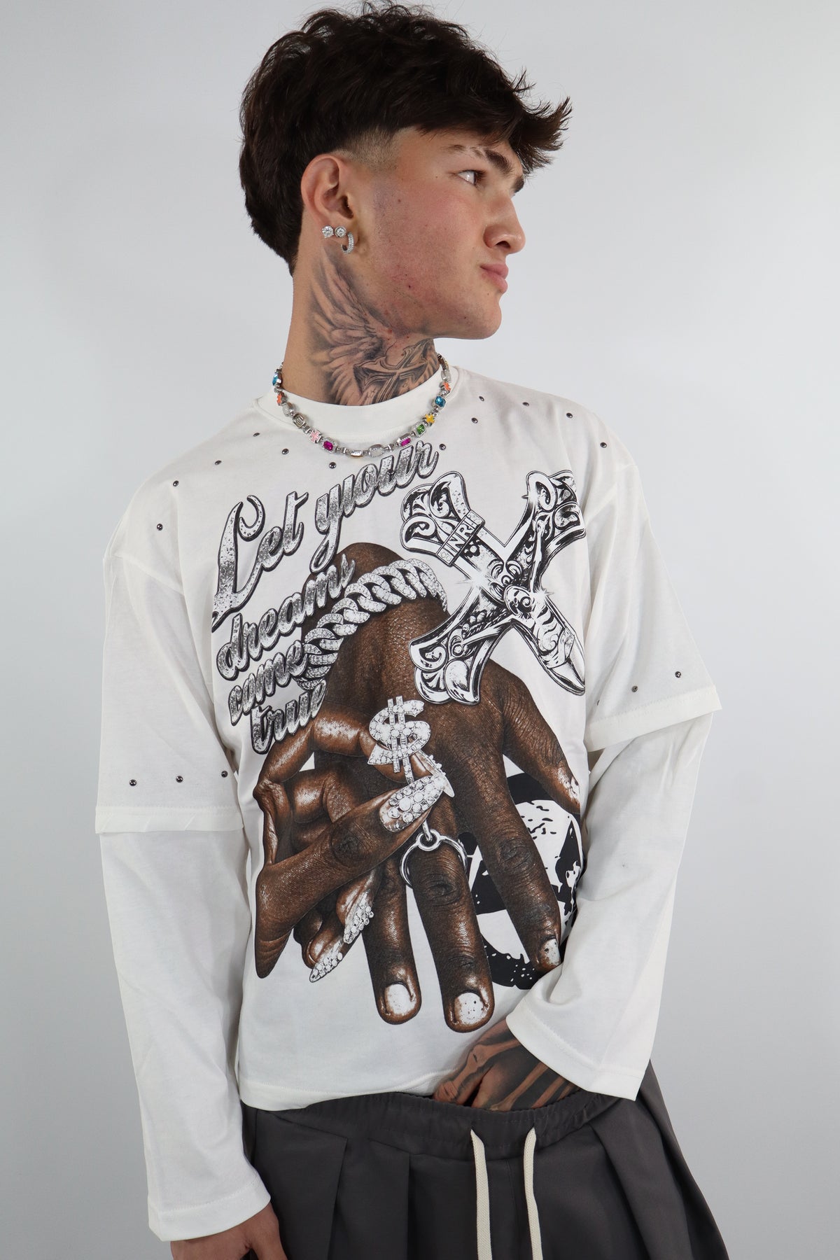MAGLIA LONG SLEEVE CROCE