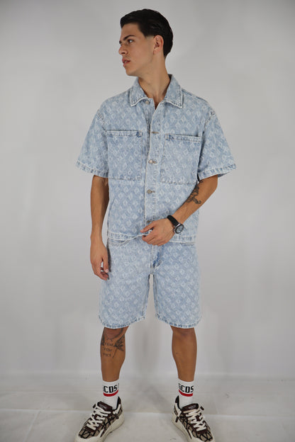 COORDINATO JEANS CHIARO