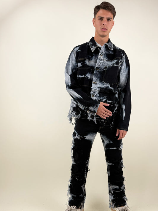 COORDINATO BLACK BLEACH