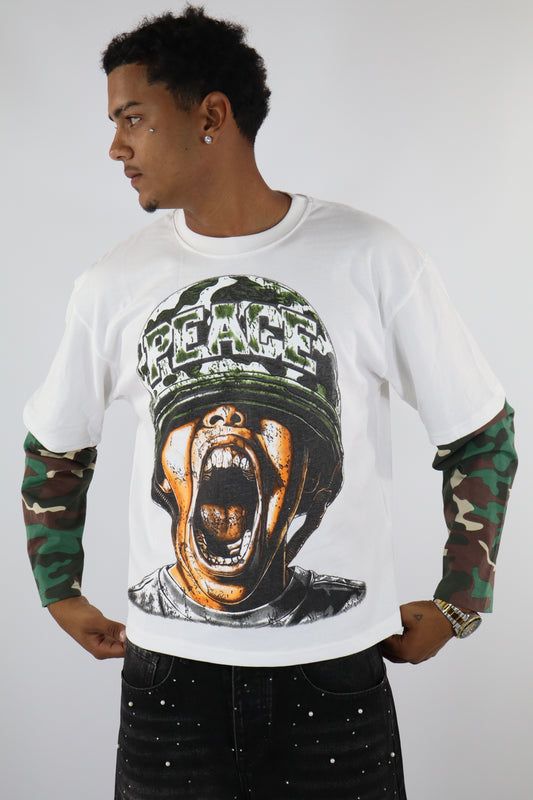MAGLIA LONG SLEEVE STAMPA BOCCA
