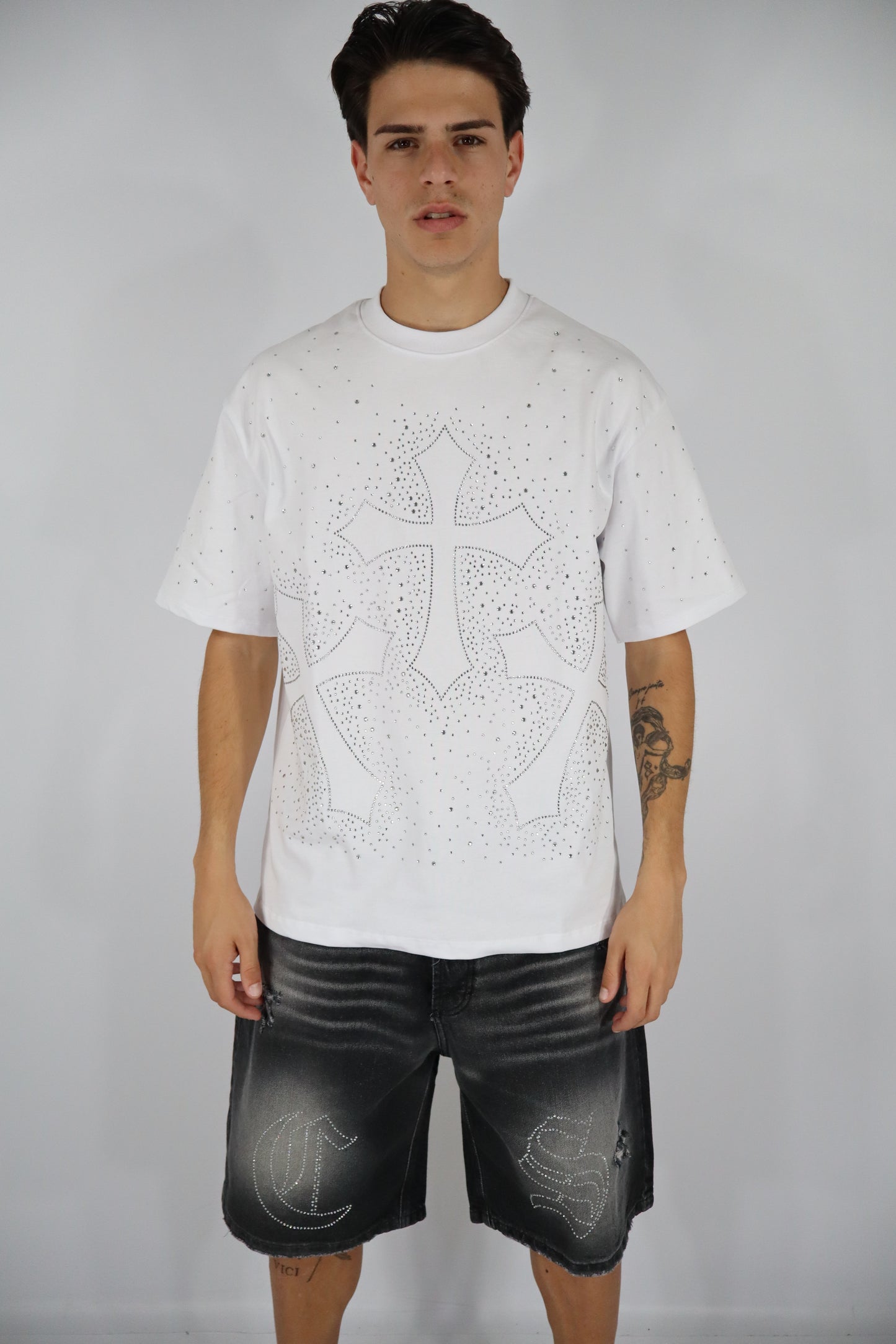 CAMICIA CANOTTA QUADRI BEIGE