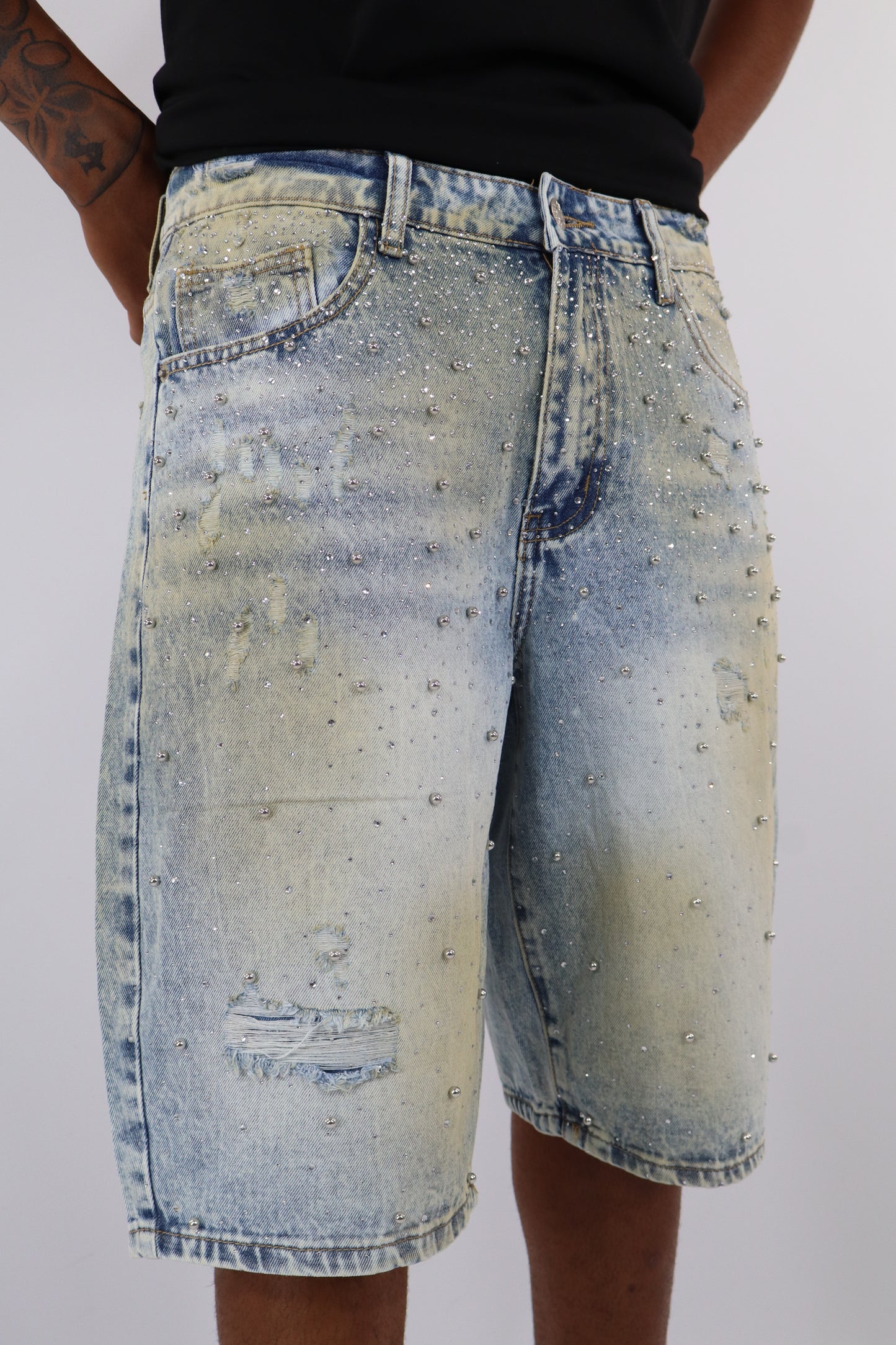 BERMUDA JEANS PERLE