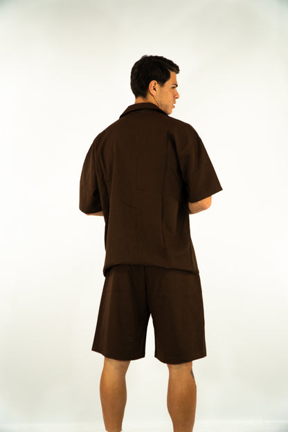 COORDINATO LEGGERO MARRONE
