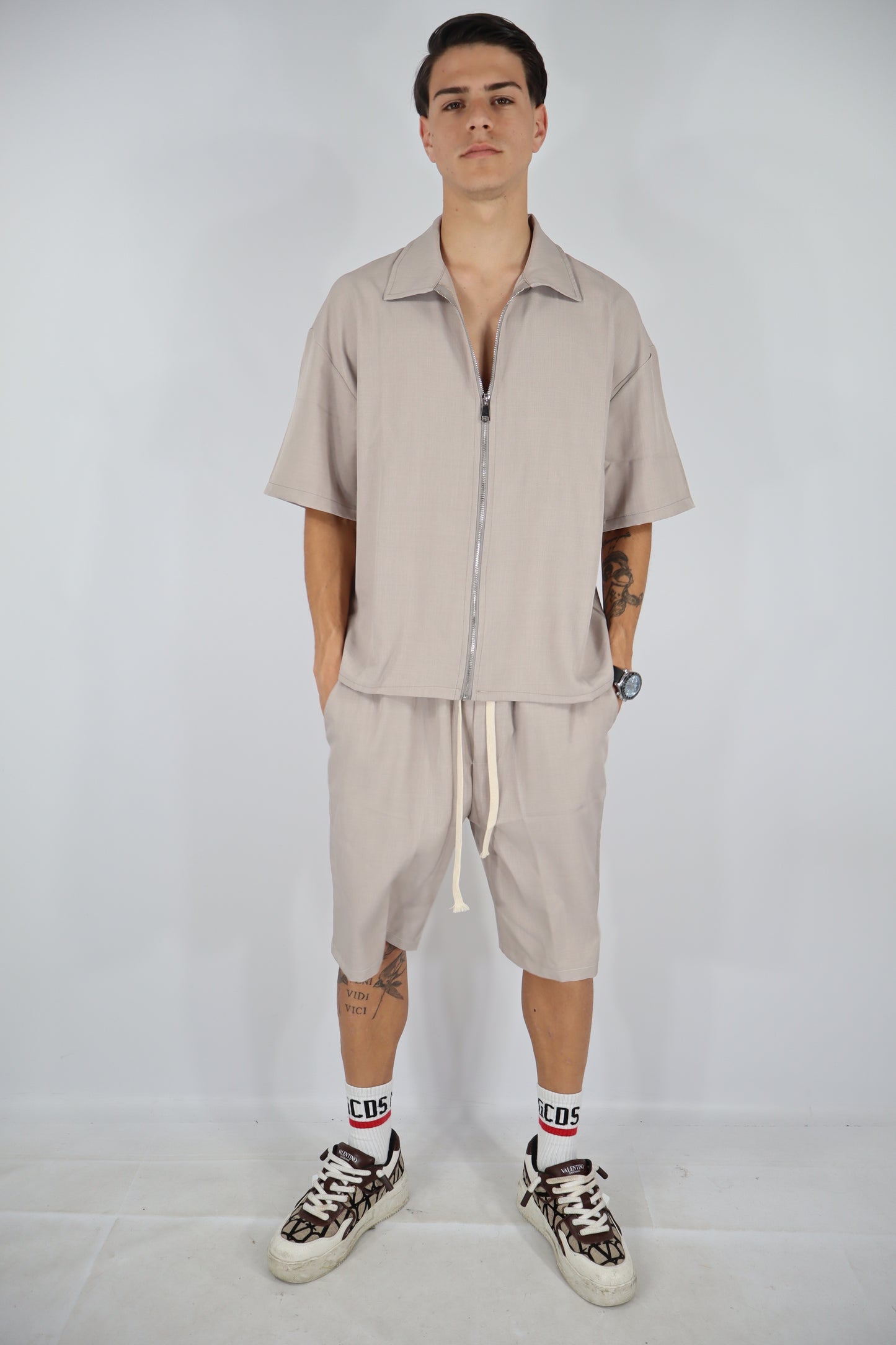 COORDINATO LEGGERO BEIGE