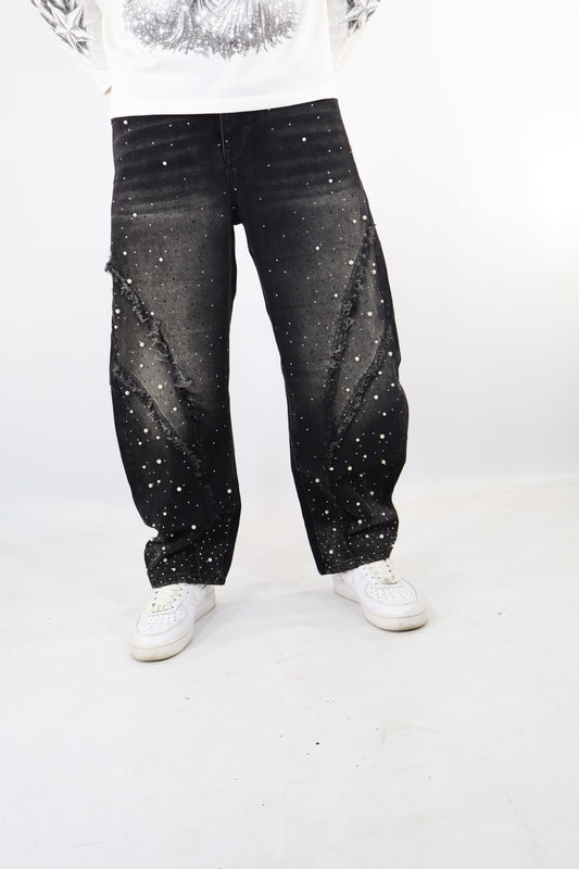 JEANS BAGGY PERLE