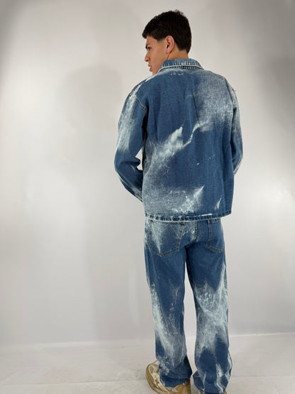 COORDINATO SFUMATO JEANS