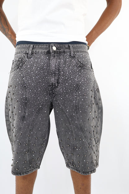 BERMUDA JEANS BRILLANTINI