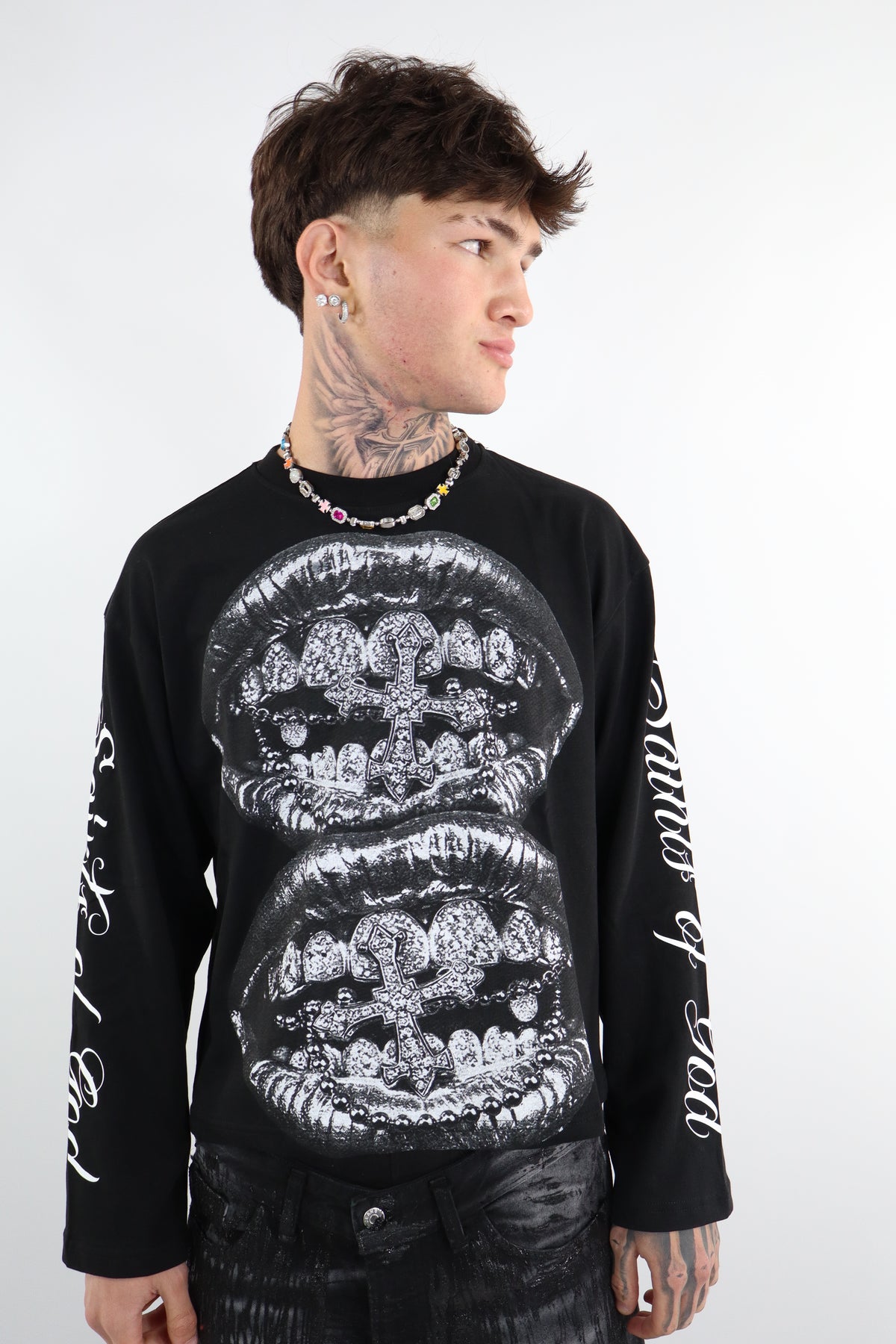 MAGLIA LONG SLEEVE BOCCA NERA