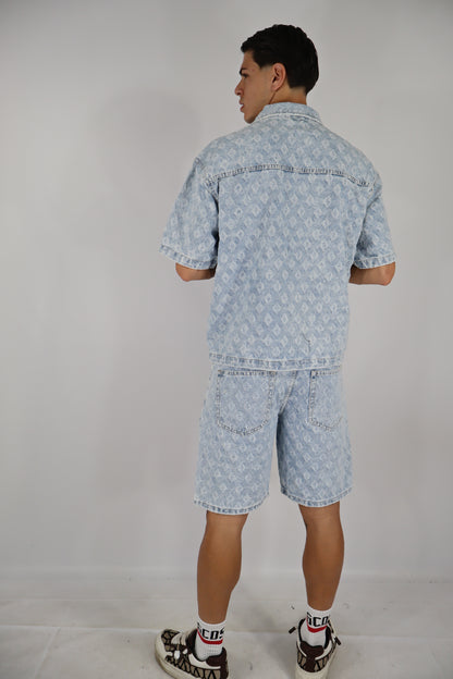 COORDINATO JEANS CHIARO