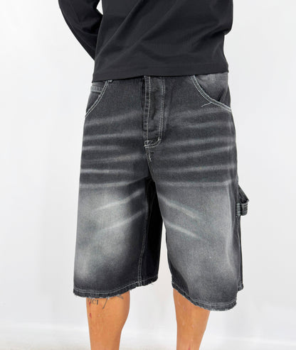 BERMUDA UOMO DENIM-GRIGIO